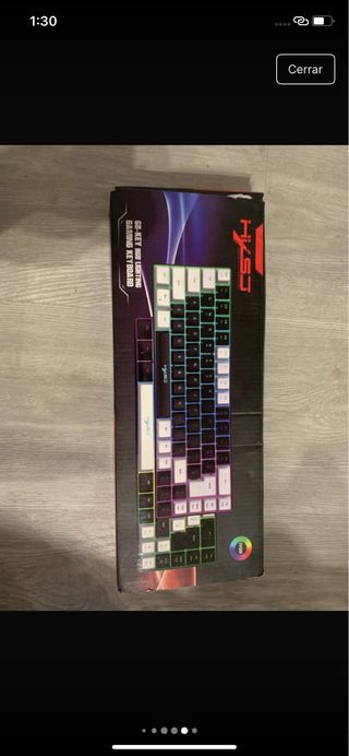 Teclado Mecánico Blanco