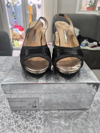 Zapatos Alma en Pena Talla 39 Negros