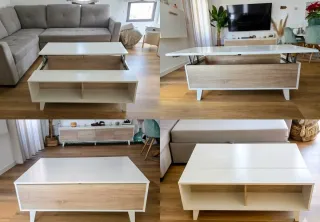 Sofá rinconera reversible con cama