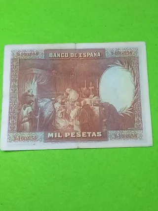 Billete 1000 Pesetas Banco de España 1928 usado