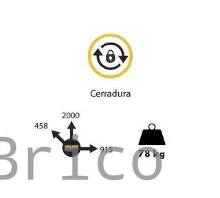 Armario Doble Puerta 2 Metros Alyco 192852