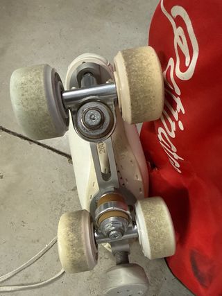 Patines Edea color crema talla 260