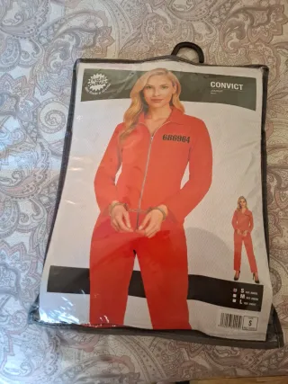 Disfraz Convict Talla S Fiestas Guircas