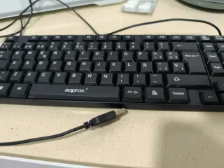 Teclado Aprox USB Negro
