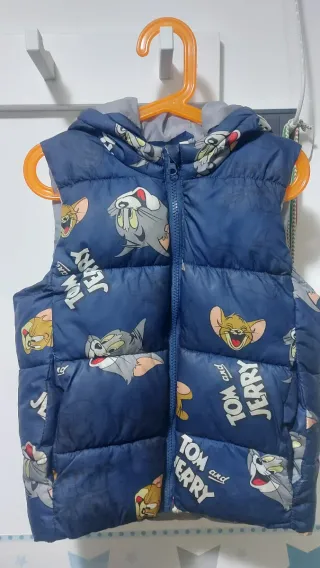 Gilet bambino Tom & Jerry blu