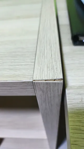 Estantería de madera 4 cubos