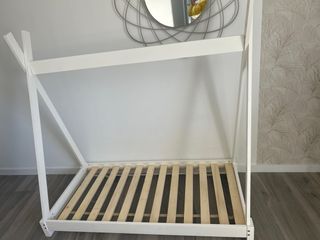 Cama infantil tipo casita