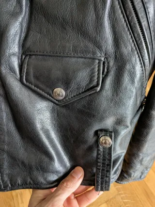 Cazadora Cuero Schott 115 Talla 42