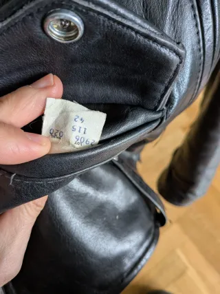 Cazadora Cuero Schott 115 Talla 42