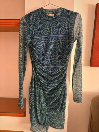 Vestido Pull&Bear Talla S estampado