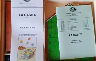 Juego Matemáticas Madera Casita Xango SL
