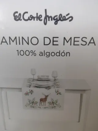 Camino de mesa El Corte Inglés 50x150cm