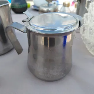 Lotto vintage acciaio inox