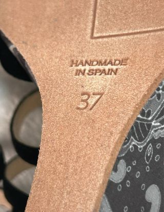 Sacha London sandalias cuña piel nuevas talla 37