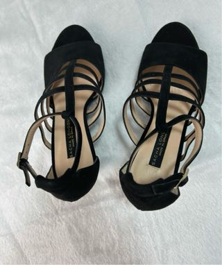 Sacha London sandalias cuña piel nuevas talla 37