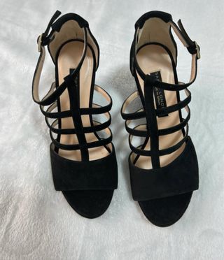 Sacha London sandalias cuña piel nuevas talla 37