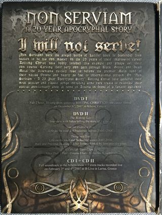 Rotting Christ – Non Serviam 2 CD 2 DVD Live