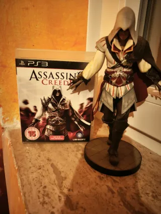 Assassin's Creed 2 White Edition PS3 Gioco + Statu