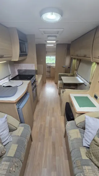Caravana Abbey Freestyle muy amplia