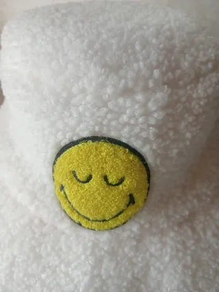 Bucket hat peluche unisex - Smiley