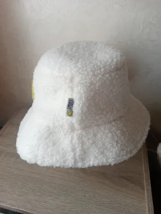 Bucket hat peluche unisex - Smiley