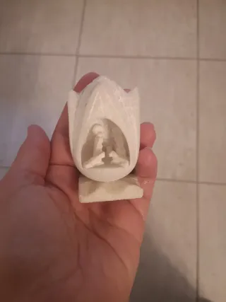 Presepe Natività in alabastro