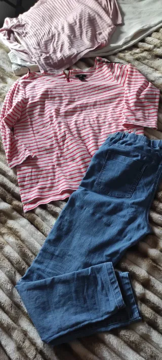 Lote mujer ropa talla L, bolsos y complementos