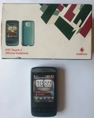 HTC Touch2 Libre + Caja,2 cargadores,funda VINTAGE
