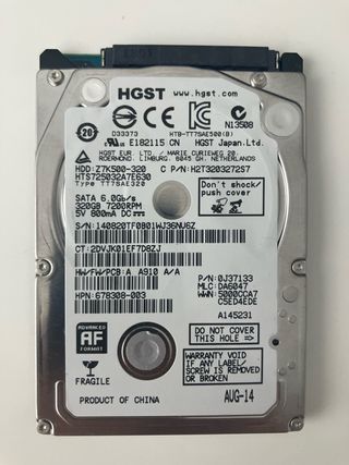 HGST Disco Duro Interno 320GB SATA