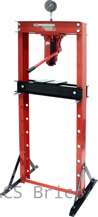 Prensa Hidráulica 20T con Manómetro - 42140 - Mader