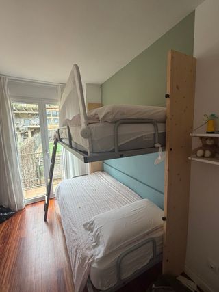 Litera Plegable madera y metal