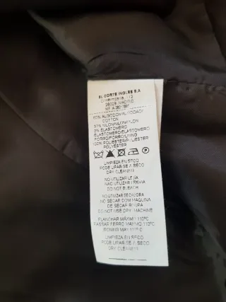 Torera negra FORMULA JOVEN talla L