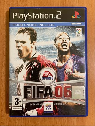 PS2 PlayStation 2 Pack FIFA 06, 07, 08, 10
