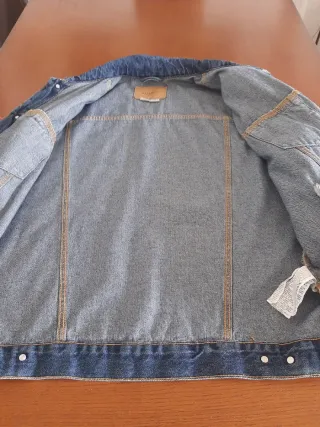 Cazadora vaquera Pull&Bear azul