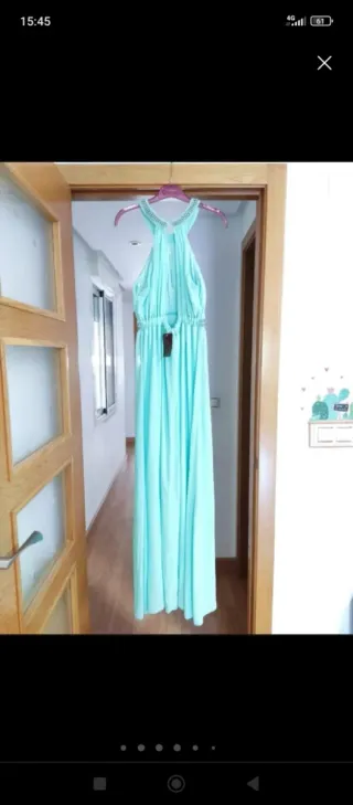 Vestido largo talla S NUEVO. OFERTAAAAA