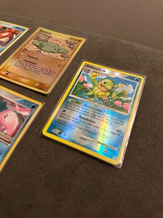 Lotto 5 carte Pokemon: Corphish, Geodude, Politoed