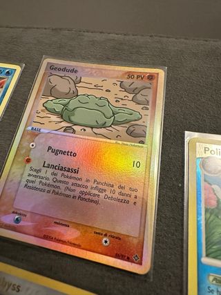 Lotto 5 carte Pokemon: Corphish, Geodude, Politoed