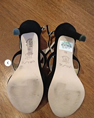 Zapatos de fiesta negros T39