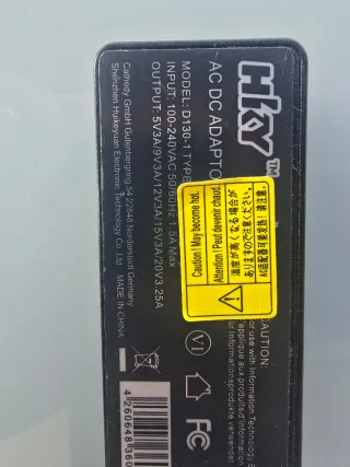 Cargador ordenador portatil Hiky USB-C 60W