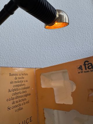 Lámpara Lectura Portátil vintage Fase