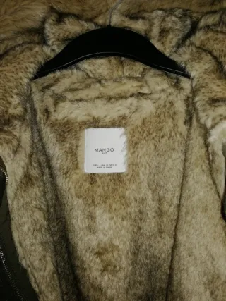 Chaqueta Mango Verde Talla M