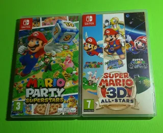 Juegos Nintendo Switch: Mario Party y Super Mario