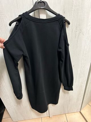 Liu Jo vestito nero con spalle scoperte