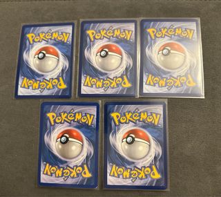 Lotto 5 carte Pokémon: Noivern, Wailord, etc.