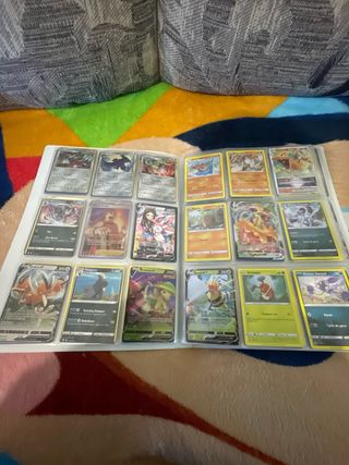 Cartas Pokémon V, VMAX y EX