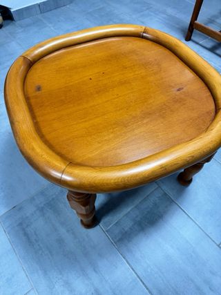 Tavolo da centro in legno massello stile classico