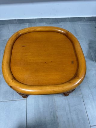 Tavolo da centro in legno massello stile classico