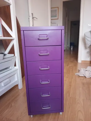 Cajonera HELMER Ikea.