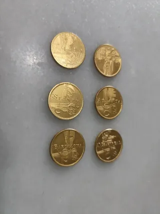 Monedas Colección Olímpicas La Vanguardia