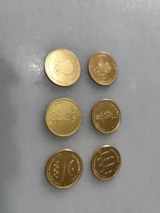 Monedas Colección Olímpicas La Vanguardia